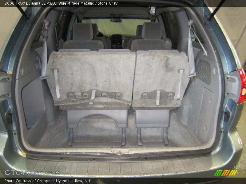 Blue Mirage Metallic / Stone Gray 2006 Toyota Sienna LE AWD