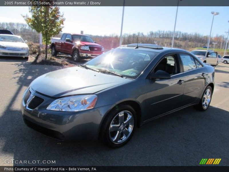 Stealth Gray Metallic / Ebony 2005 Pontiac G6 GT Sedan