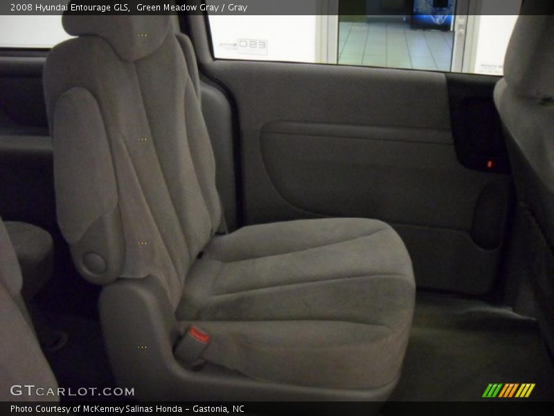 Green Meadow Gray / Gray 2008 Hyundai Entourage GLS