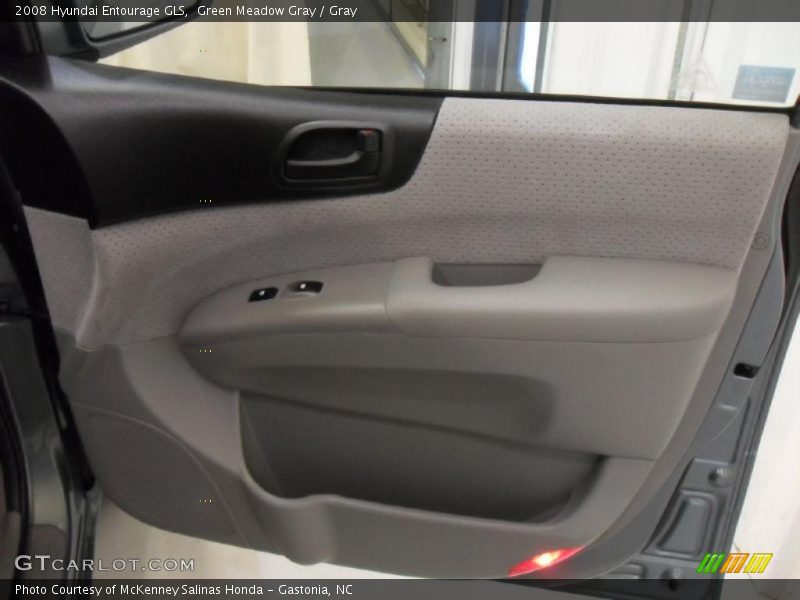 Green Meadow Gray / Gray 2008 Hyundai Entourage GLS