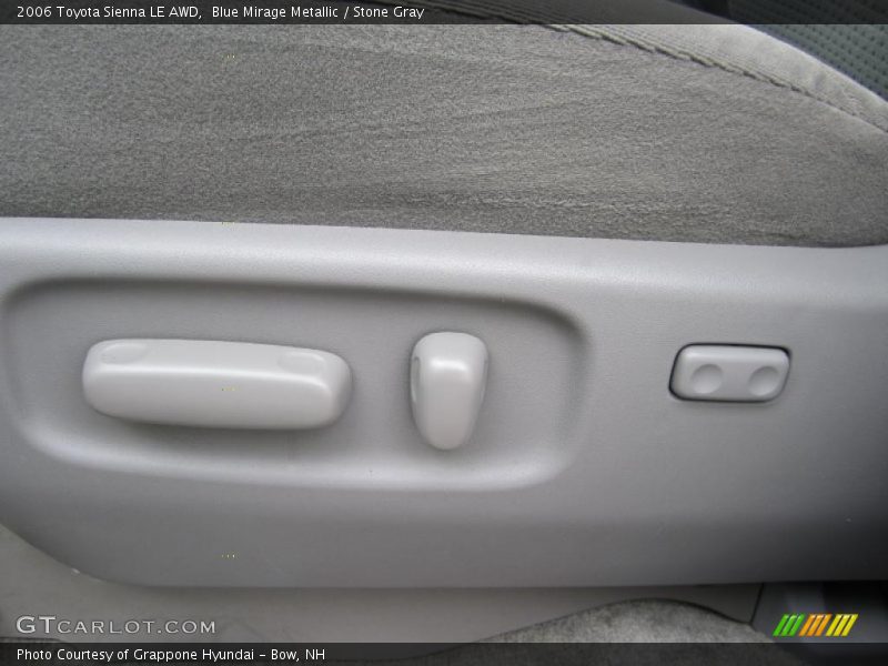 Blue Mirage Metallic / Stone Gray 2006 Toyota Sienna LE AWD