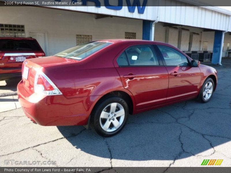 Redfire Metallic / Camel 2006 Ford Fusion SE