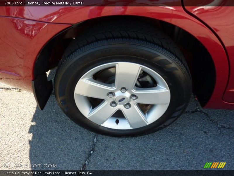 Redfire Metallic / Camel 2006 Ford Fusion SE