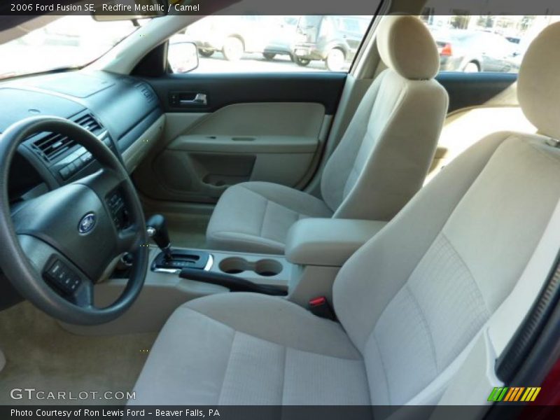Redfire Metallic / Camel 2006 Ford Fusion SE