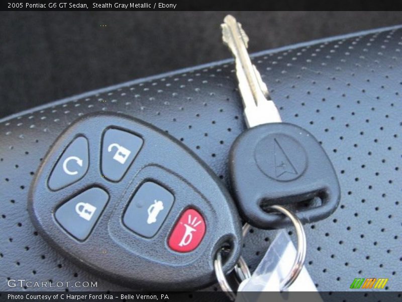 Stealth Gray Metallic / Ebony 2005 Pontiac G6 GT Sedan