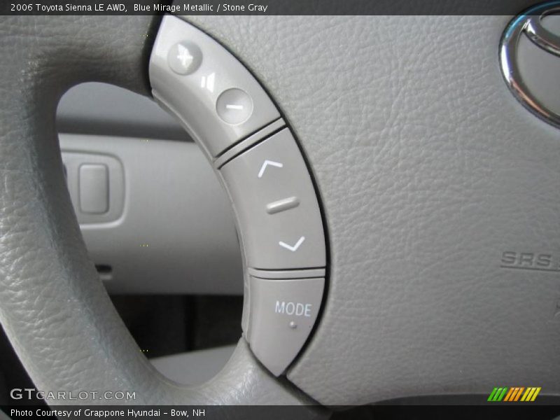 Blue Mirage Metallic / Stone Gray 2006 Toyota Sienna LE AWD