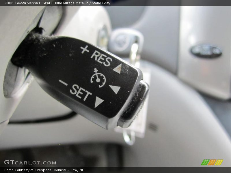 Blue Mirage Metallic / Stone Gray 2006 Toyota Sienna LE AWD