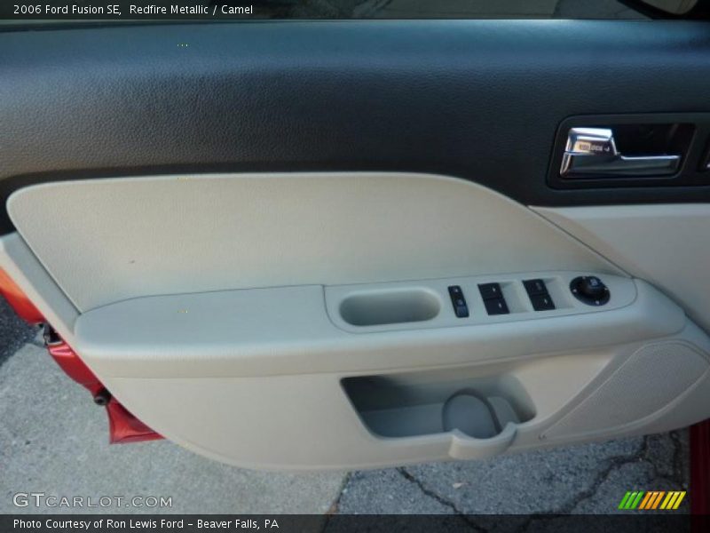 Redfire Metallic / Camel 2006 Ford Fusion SE