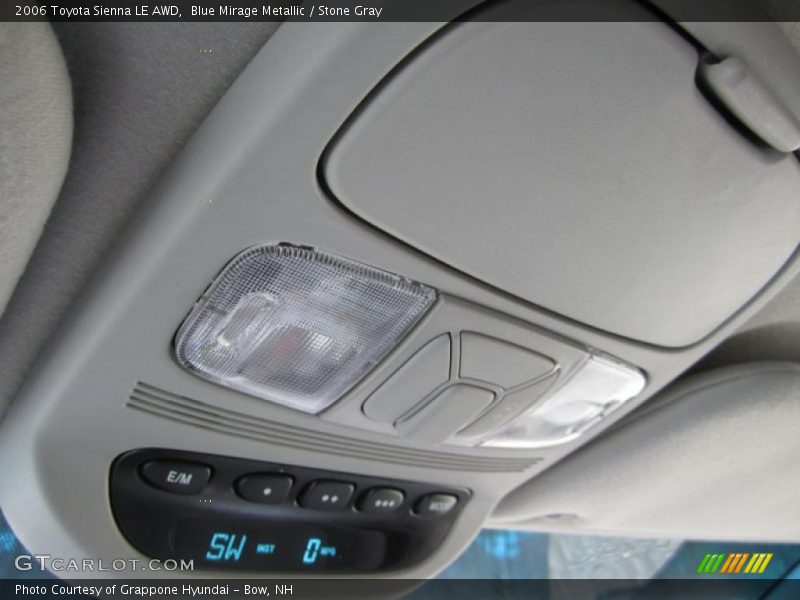 Blue Mirage Metallic / Stone Gray 2006 Toyota Sienna LE AWD