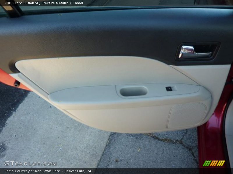 Redfire Metallic / Camel 2006 Ford Fusion SE
