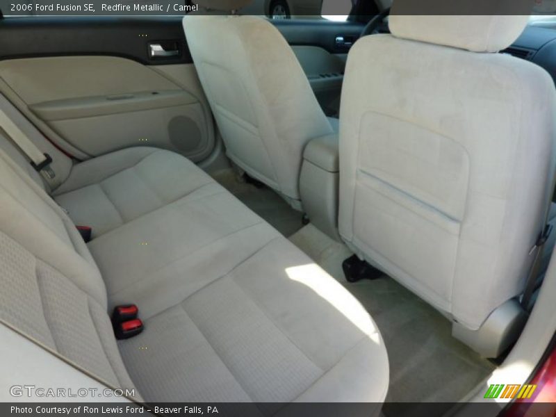 Redfire Metallic / Camel 2006 Ford Fusion SE