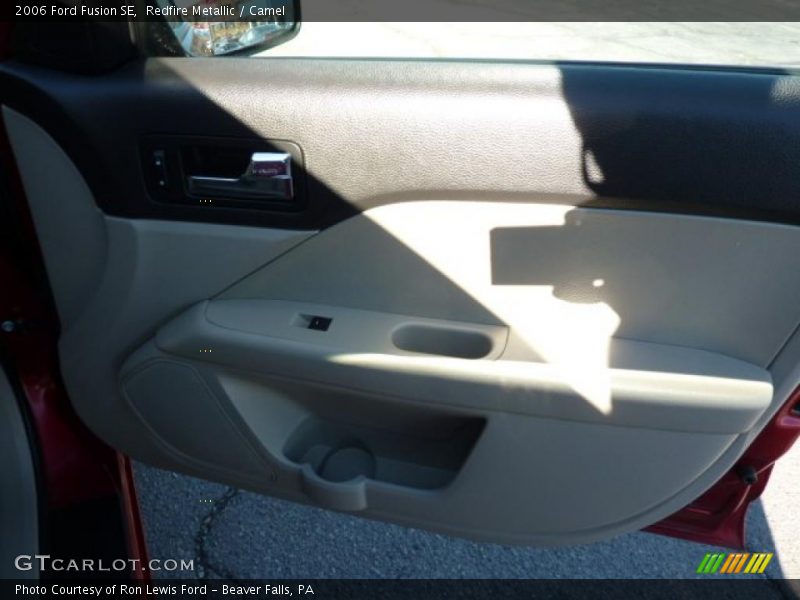 Redfire Metallic / Camel 2006 Ford Fusion SE