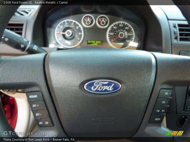 Redfire Metallic / Camel 2006 Ford Fusion SE