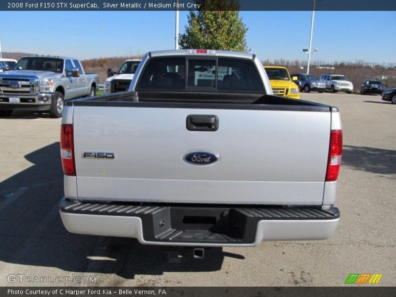 Silver Metallic / Medium Flint Grey 2008 Ford F150 STX SuperCab