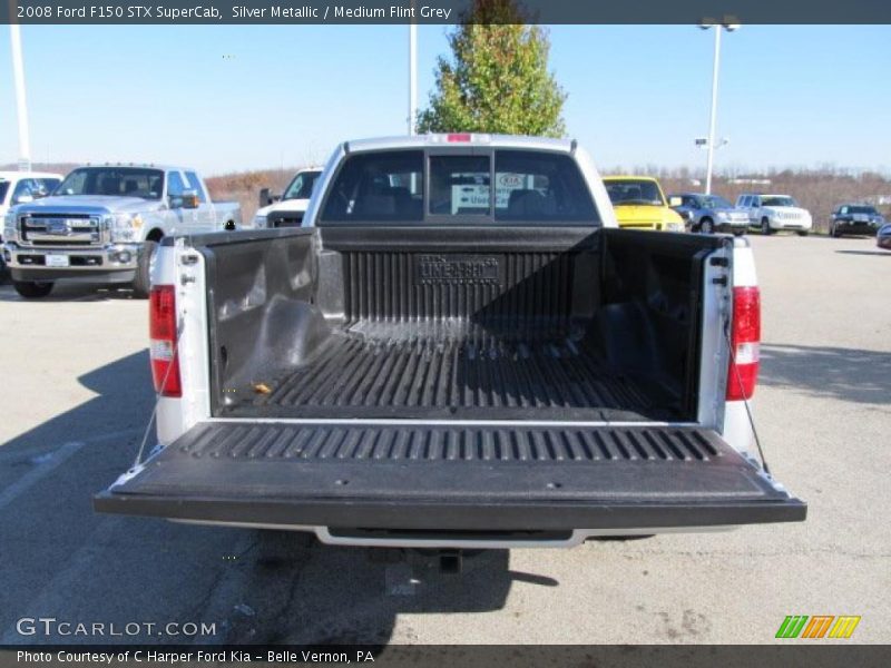 Silver Metallic / Medium Flint Grey 2008 Ford F150 STX SuperCab