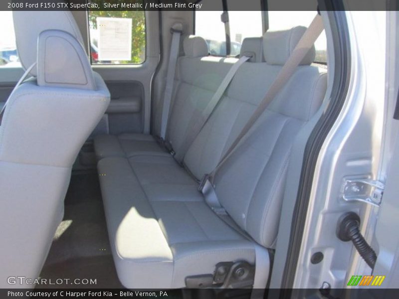 Silver Metallic / Medium Flint Grey 2008 Ford F150 STX SuperCab