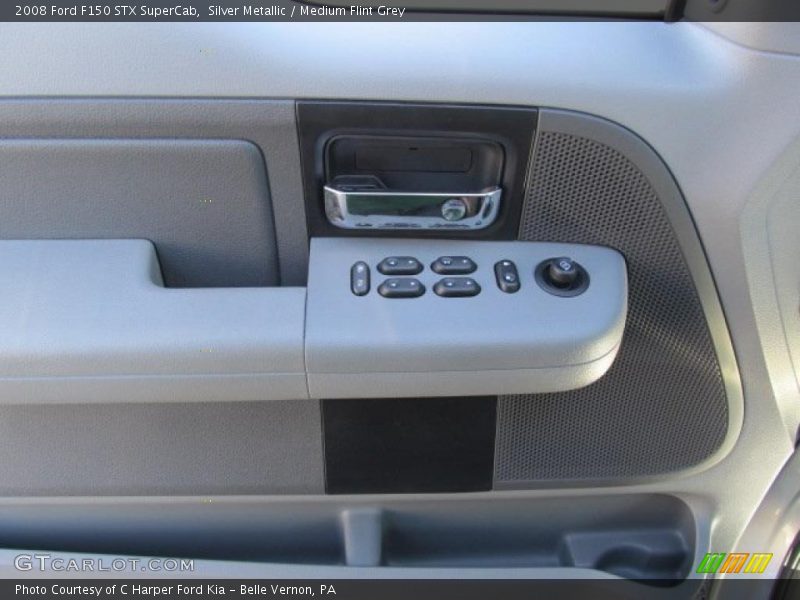 Silver Metallic / Medium Flint Grey 2008 Ford F150 STX SuperCab