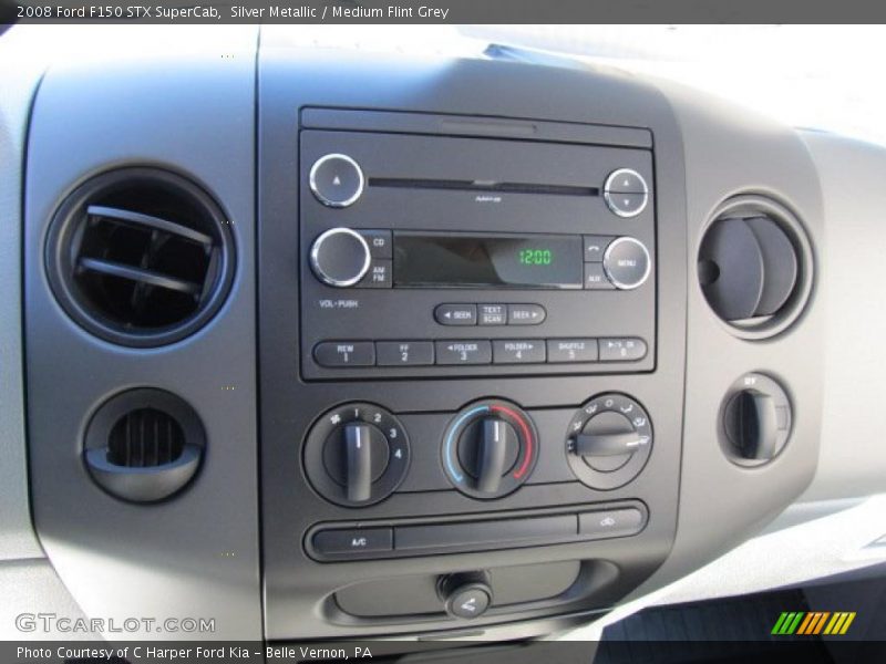 Silver Metallic / Medium Flint Grey 2008 Ford F150 STX SuperCab