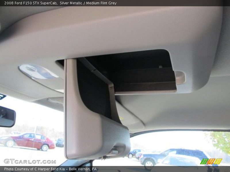 Silver Metallic / Medium Flint Grey 2008 Ford F150 STX SuperCab