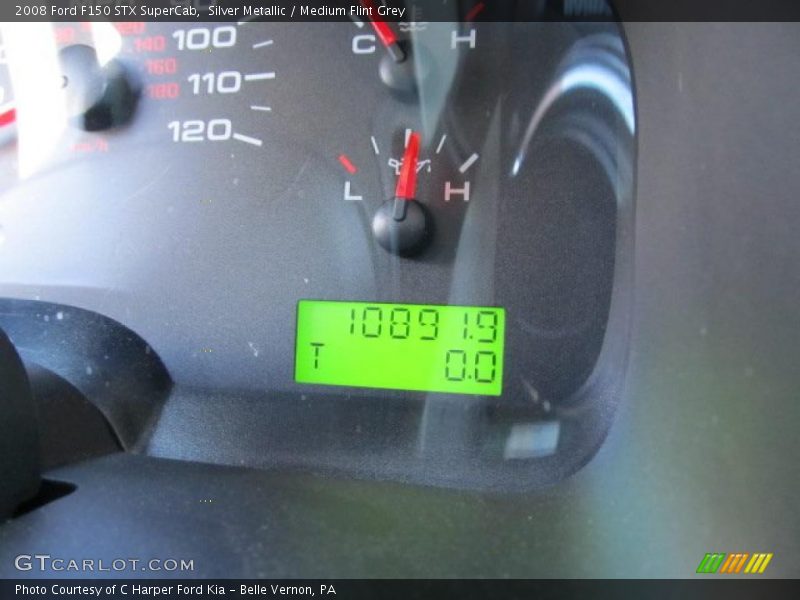 Silver Metallic / Medium Flint Grey 2008 Ford F150 STX SuperCab