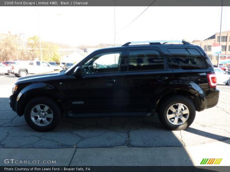Black / Charcoal 2008 Ford Escape Limited 4WD