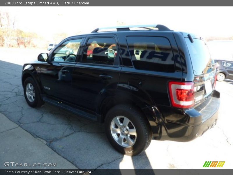 Black / Charcoal 2008 Ford Escape Limited 4WD