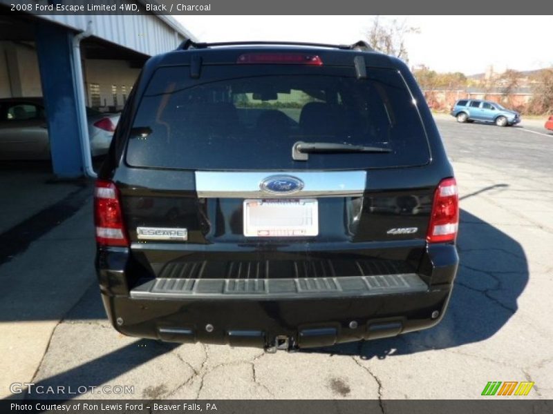 Black / Charcoal 2008 Ford Escape Limited 4WD
