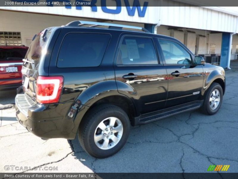 Black / Charcoal 2008 Ford Escape Limited 4WD