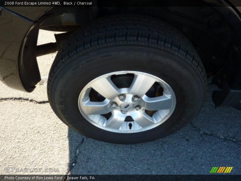Black / Charcoal 2008 Ford Escape Limited 4WD