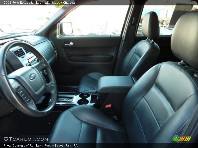 Black / Charcoal 2008 Ford Escape Limited 4WD