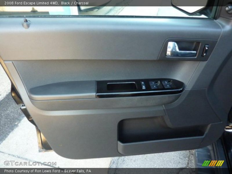 Black / Charcoal 2008 Ford Escape Limited 4WD