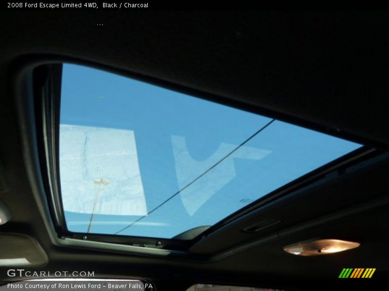 Black / Charcoal 2008 Ford Escape Limited 4WD