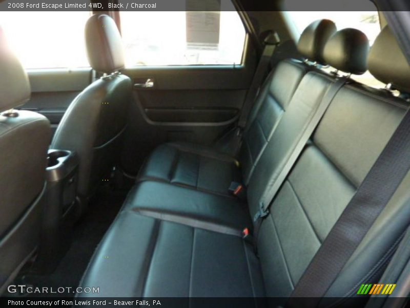 Black / Charcoal 2008 Ford Escape Limited 4WD