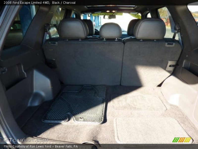 Black / Charcoal 2008 Ford Escape Limited 4WD
