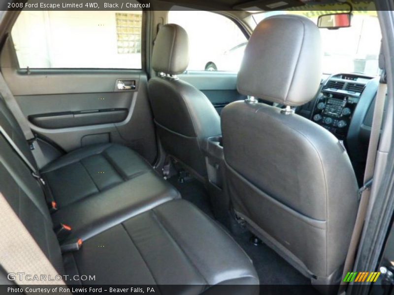 Black / Charcoal 2008 Ford Escape Limited 4WD