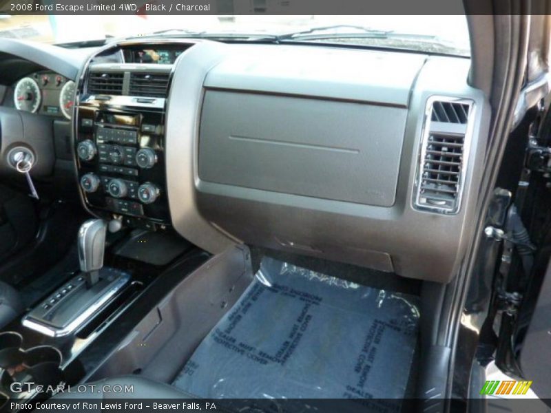 Black / Charcoal 2008 Ford Escape Limited 4WD