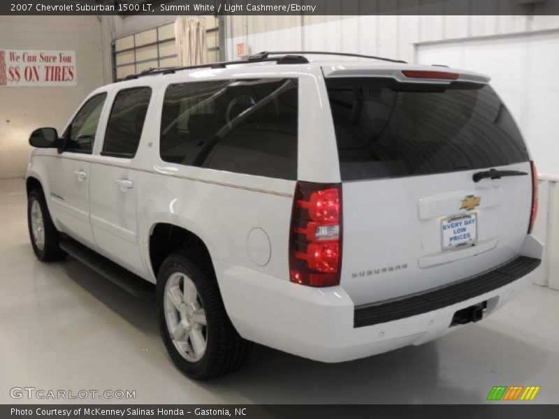 Summit White / Light Cashmere/Ebony 2007 Chevrolet Suburban 1500 LT