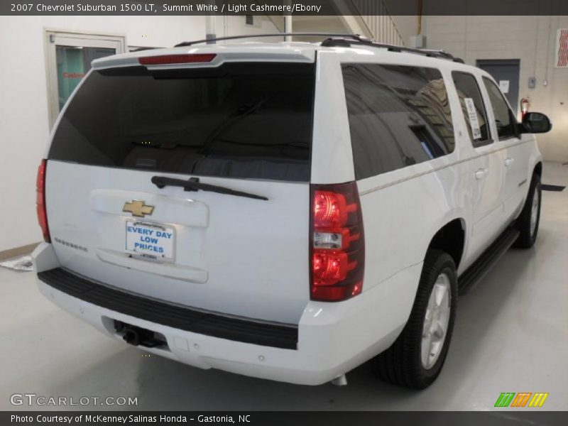 Summit White / Light Cashmere/Ebony 2007 Chevrolet Suburban 1500 LT