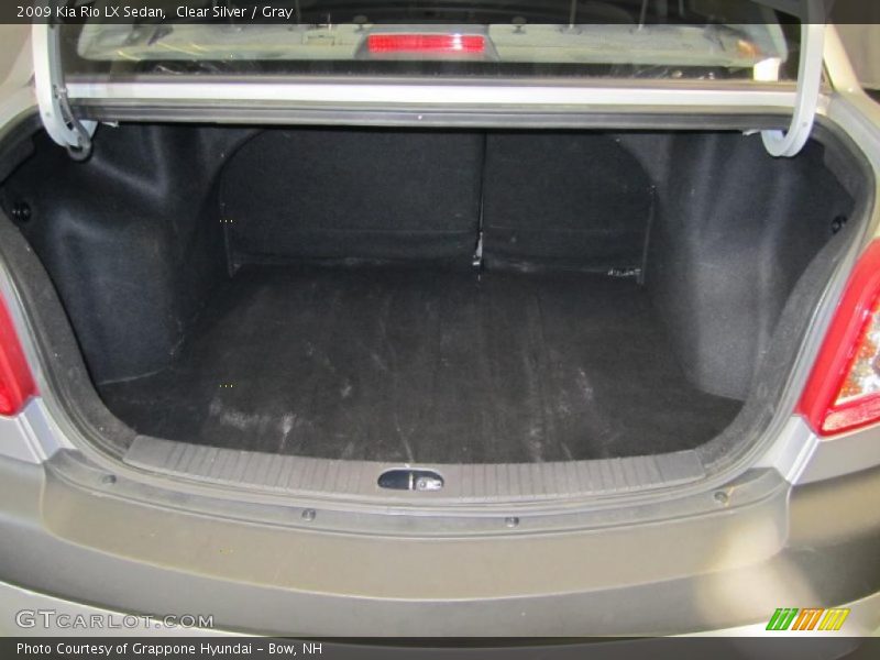 Clear Silver / Gray 2009 Kia Rio LX Sedan