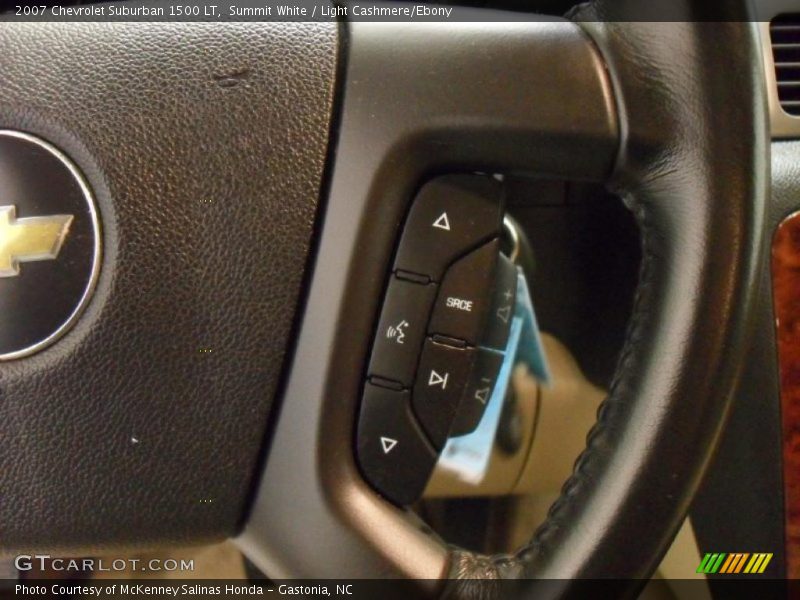 Summit White / Light Cashmere/Ebony 2007 Chevrolet Suburban 1500 LT