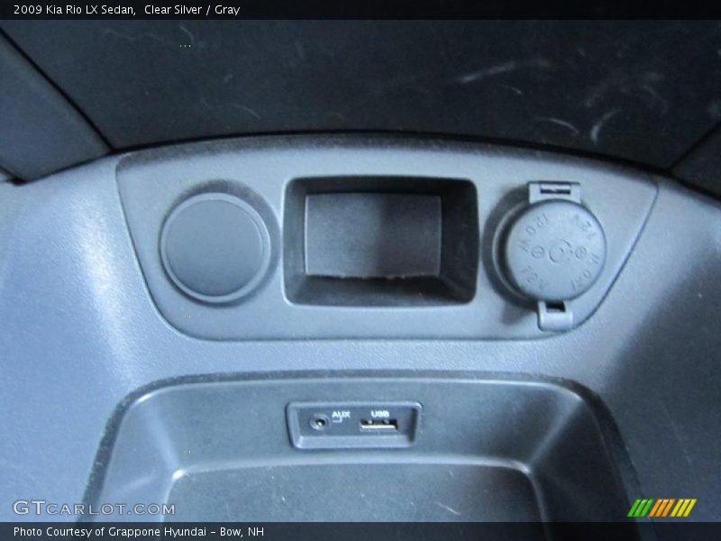 Clear Silver / Gray 2009 Kia Rio LX Sedan