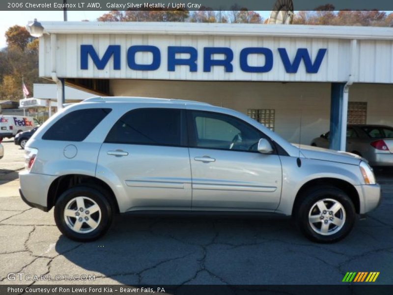 Galaxy Silver Metallic / Light Gray 2006 Chevrolet Equinox LT AWD