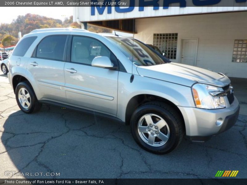 Galaxy Silver Metallic / Light Gray 2006 Chevrolet Equinox LT AWD
