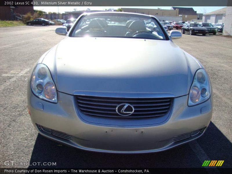 Millenium Silver Metallic / Ecru 2002 Lexus SC 430