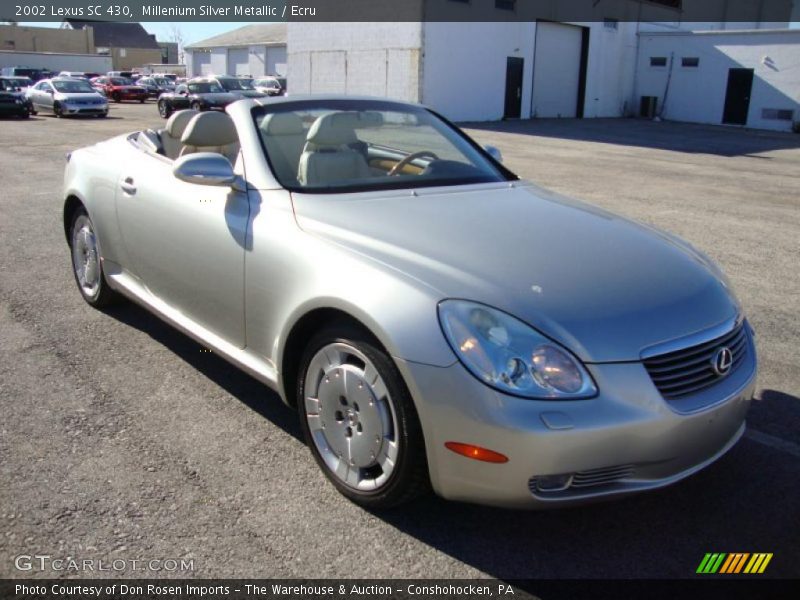  2002 SC 430 Millenium Silver Metallic