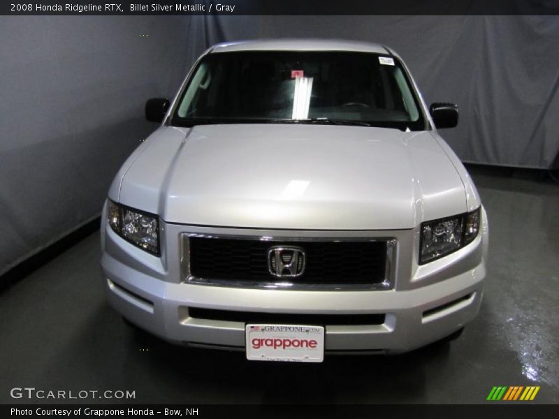 Billet Silver Metallic / Gray 2008 Honda Ridgeline RTX