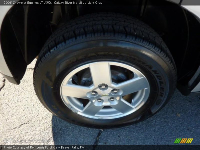 Galaxy Silver Metallic / Light Gray 2006 Chevrolet Equinox LT AWD