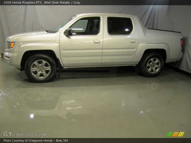 Billet Silver Metallic / Gray 2008 Honda Ridgeline RTX