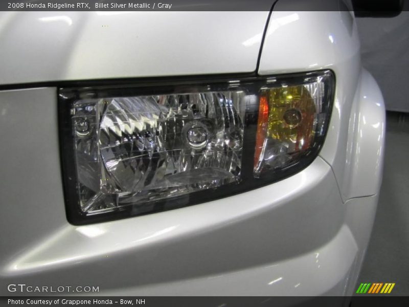 Billet Silver Metallic / Gray 2008 Honda Ridgeline RTX