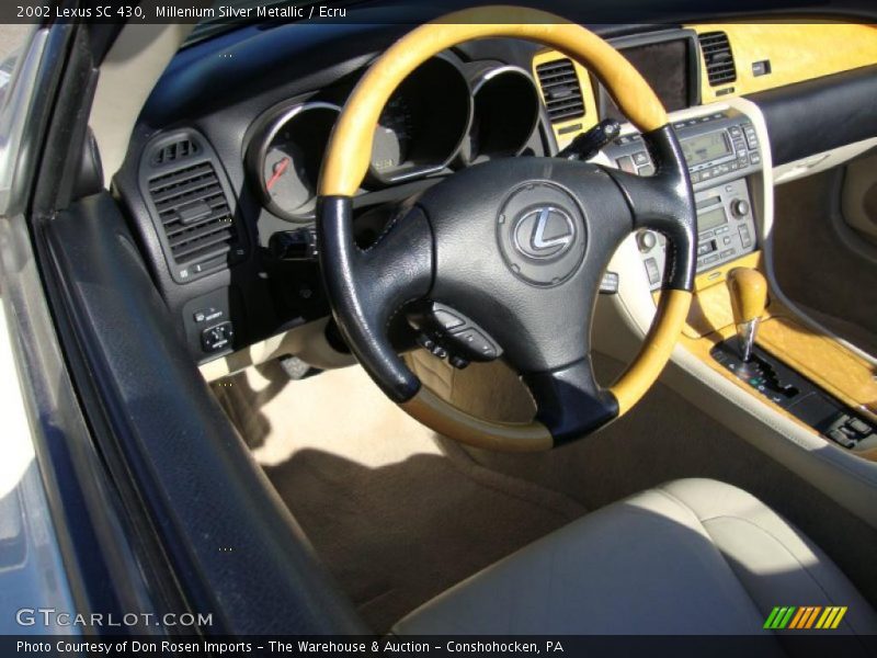  2002 SC 430 Ecru Interior